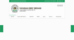 Desktop Screenshot of iqro.or.id